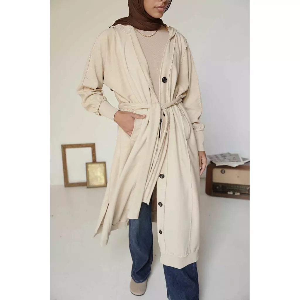 Snuggle Cardigan in Cream