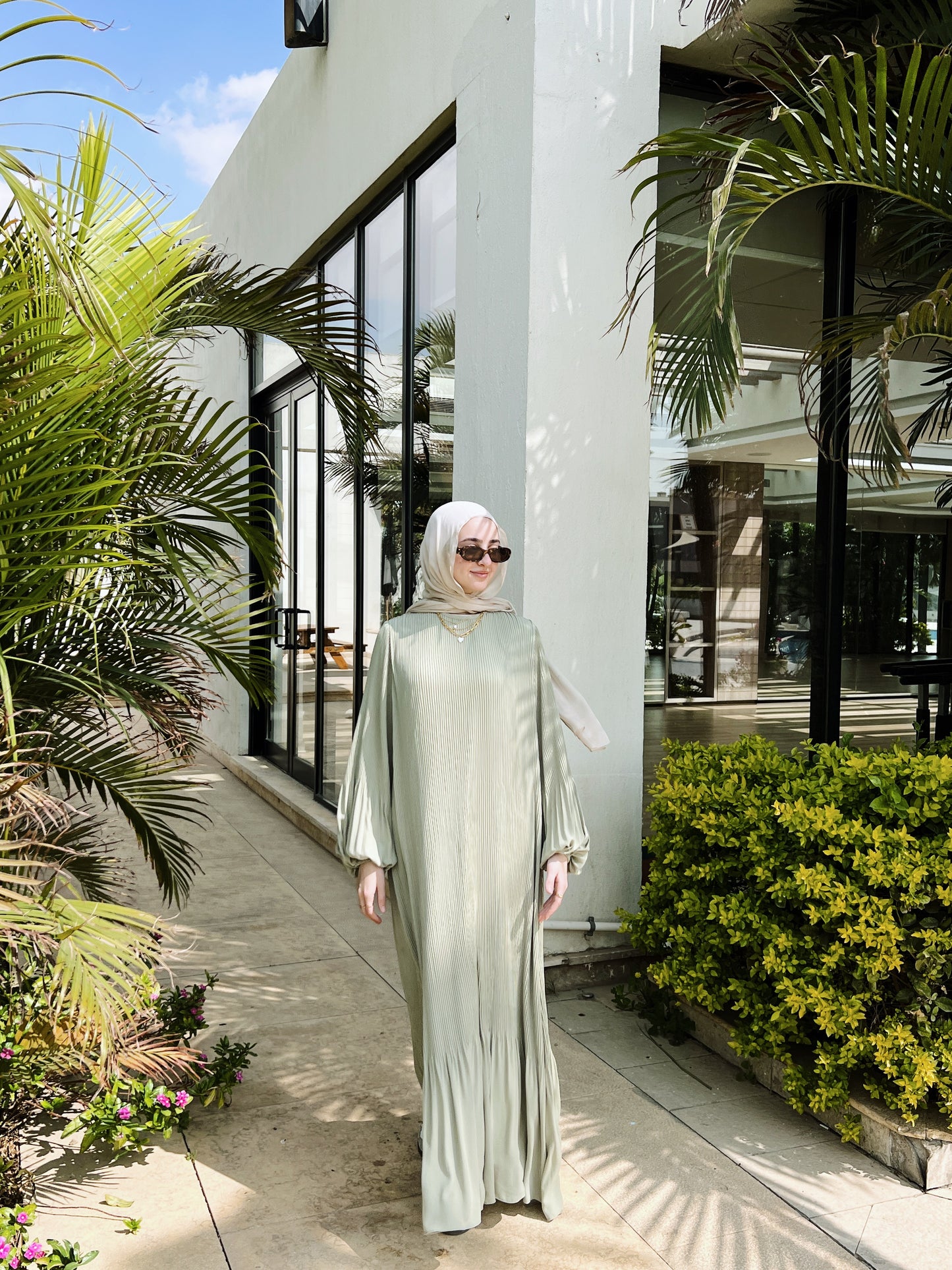 Dreamy Swirl In Sage Green