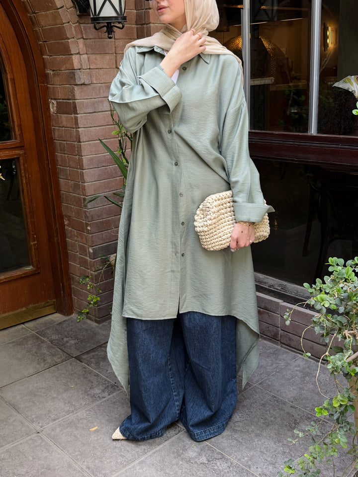 The Ease Top In Light Olive