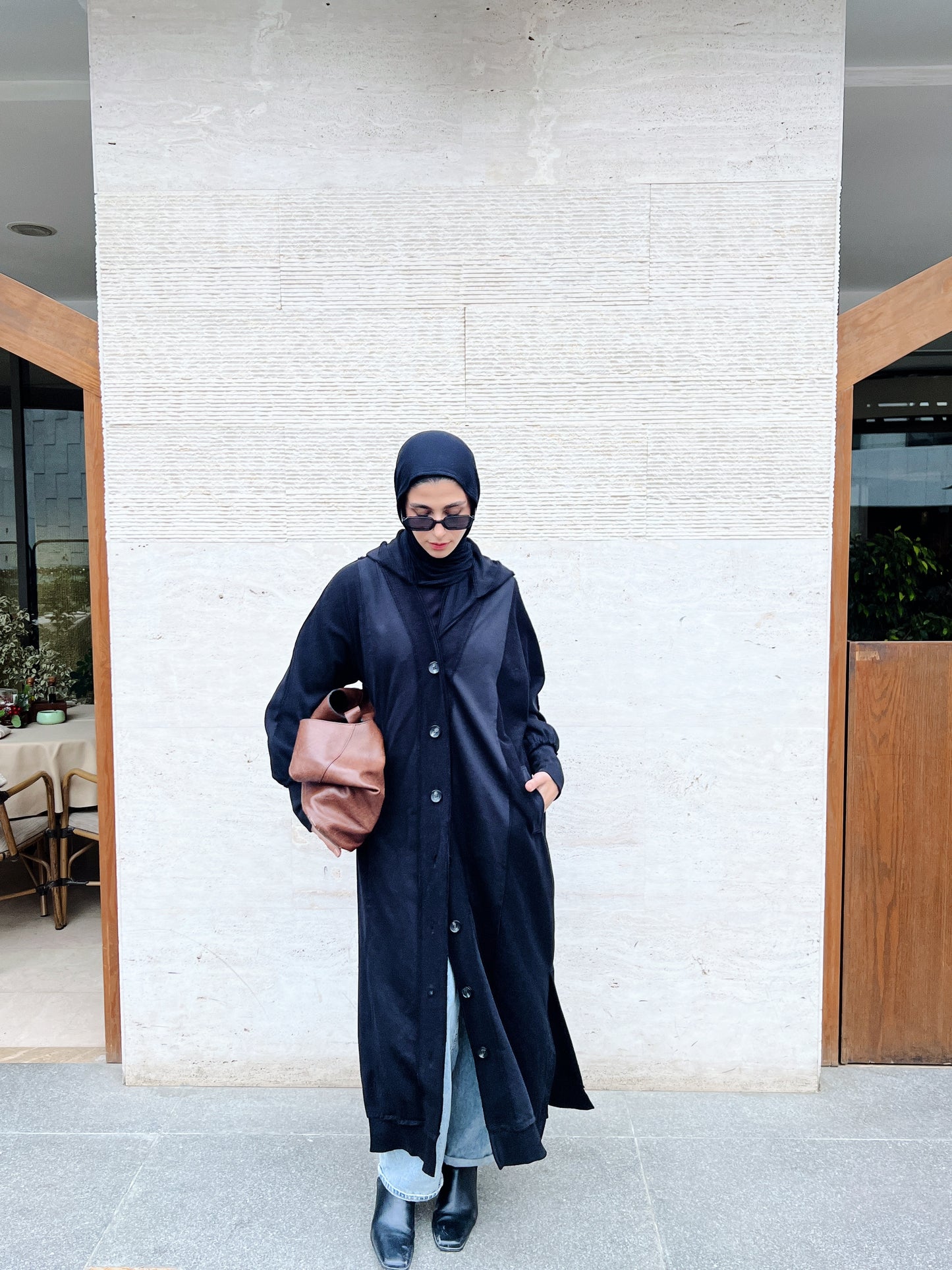 Snuggle Cardigan in Black