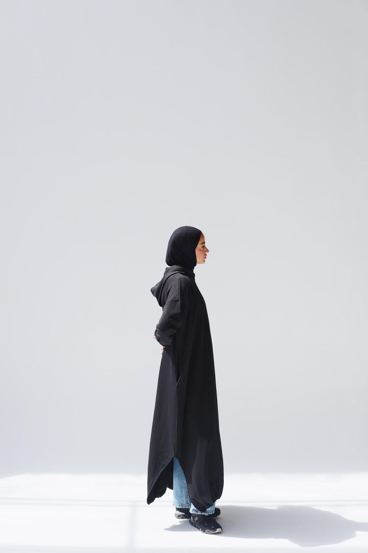 Street Ease Hoodie In Black