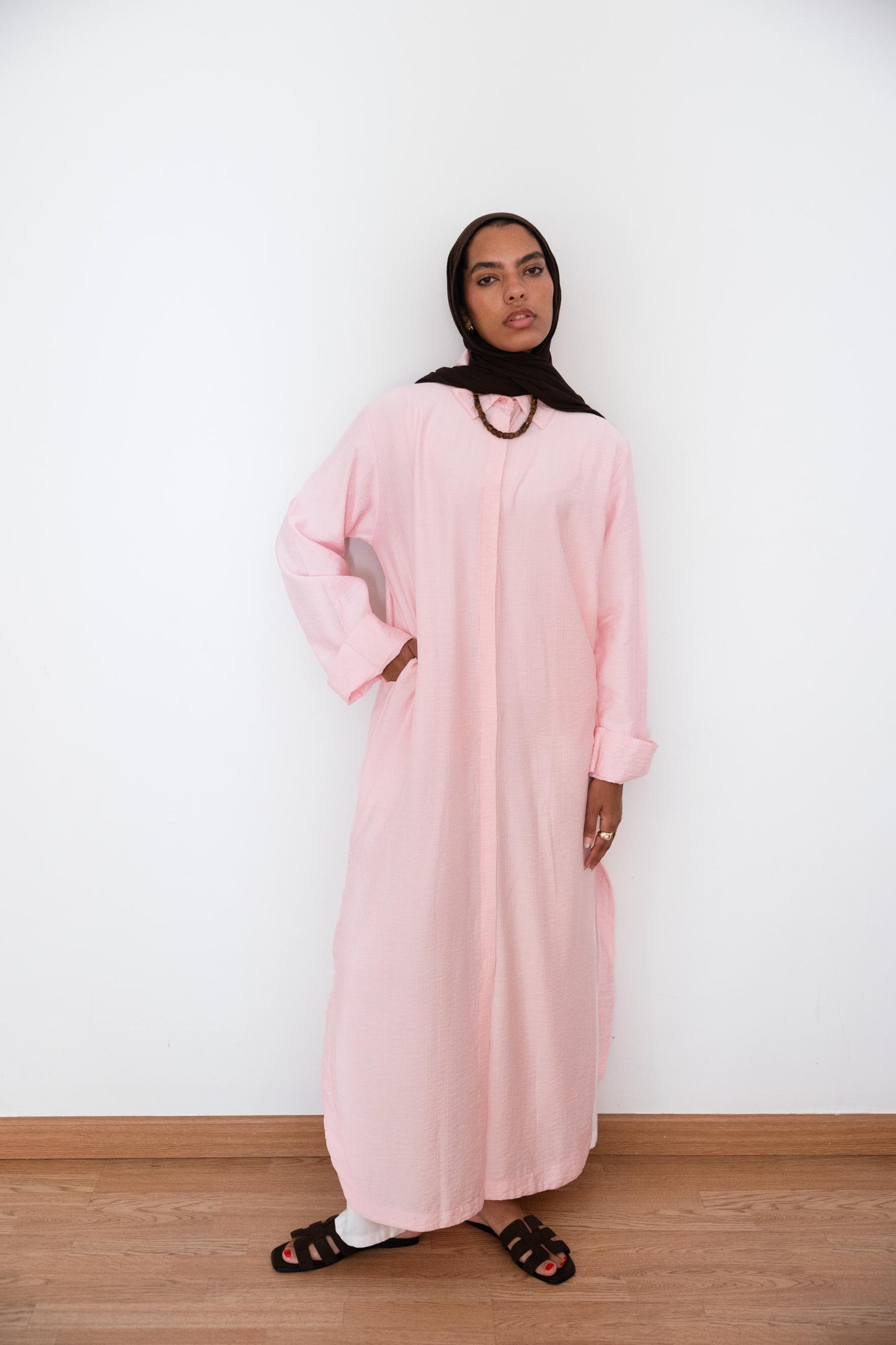 The Marina Shirt In Pink