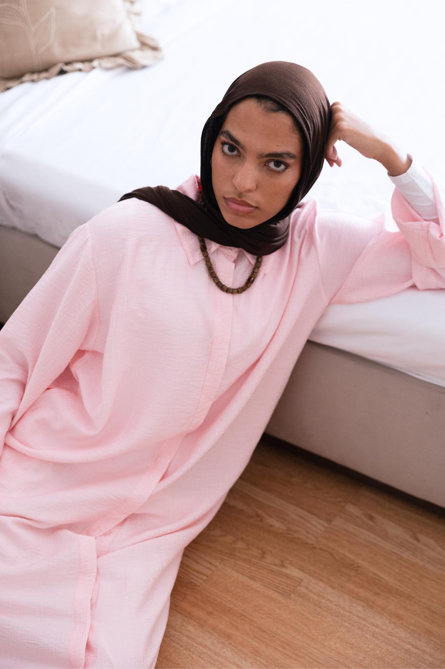 The Marina Shirt In Pink