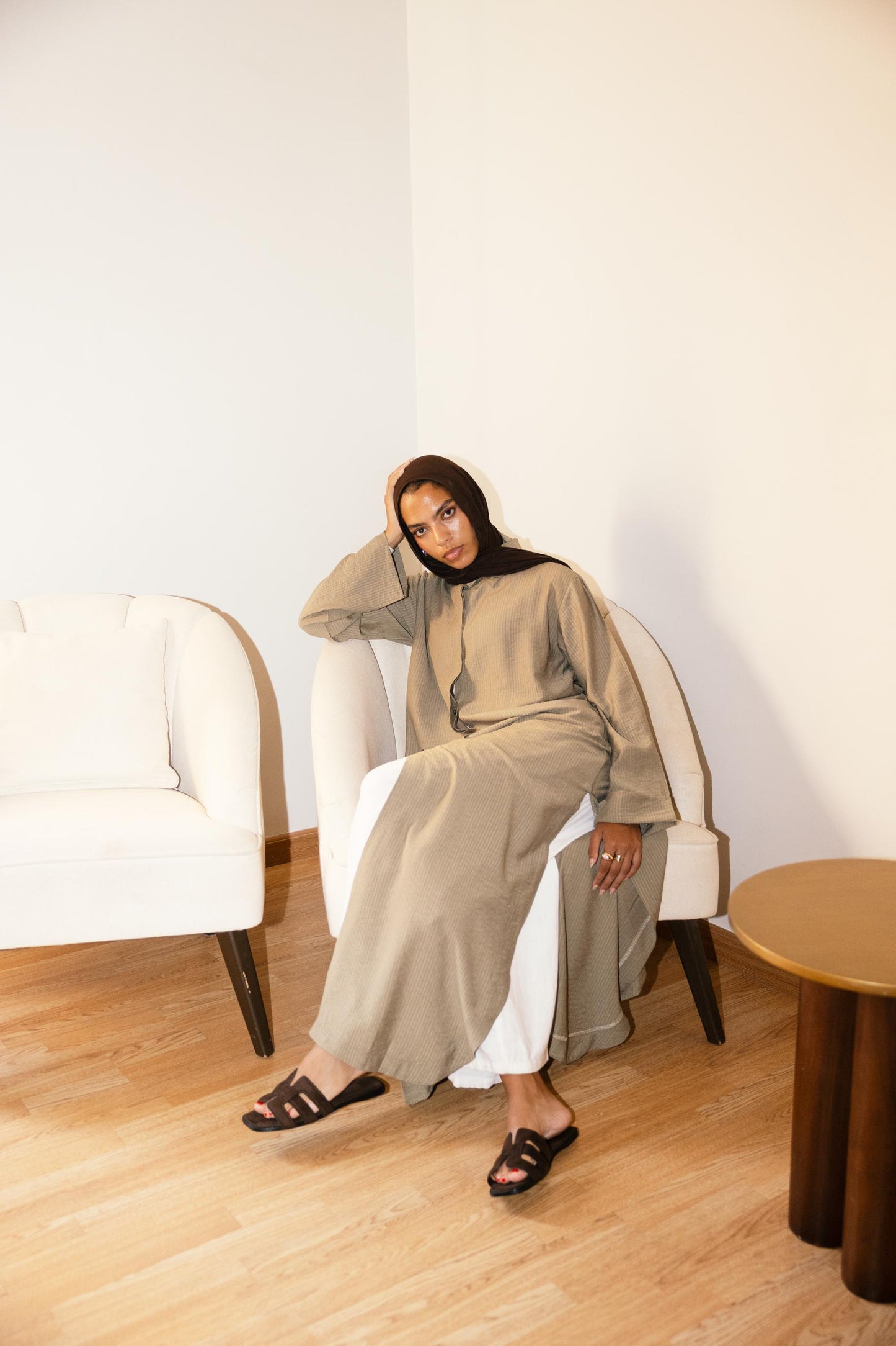 The Marina Shirt In Olive
