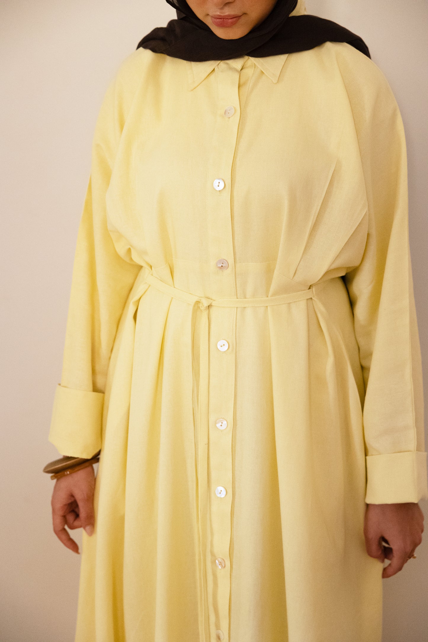 The Mare Dress In Yellow