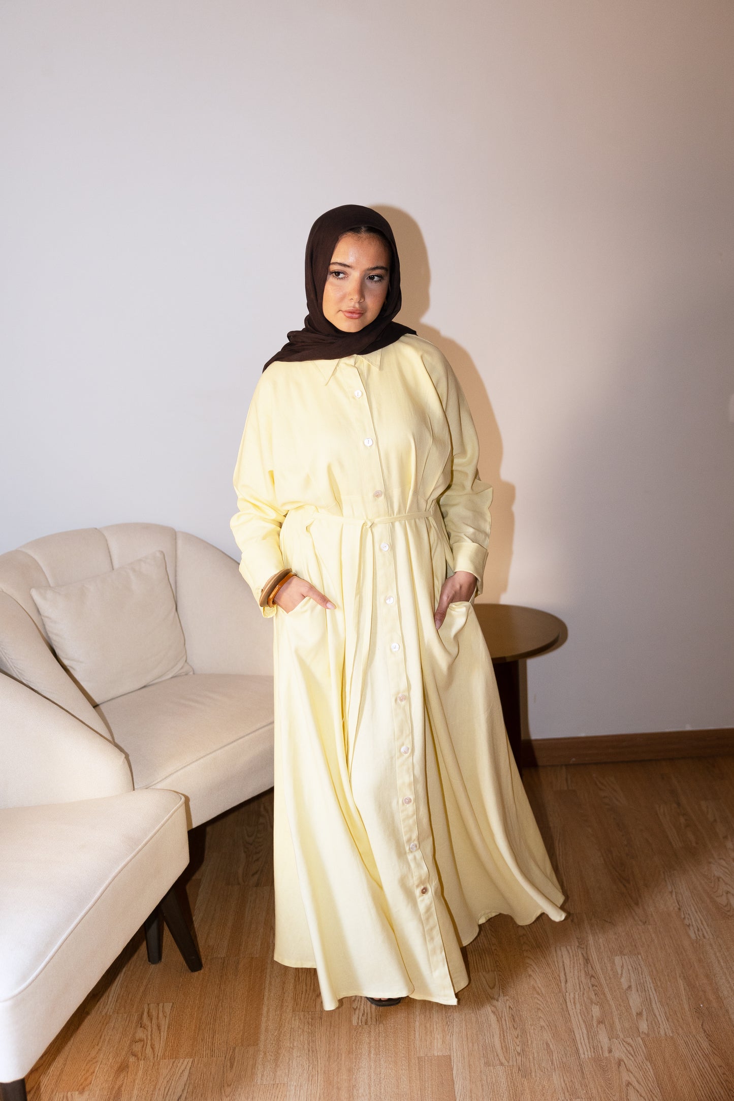The Mare Dress In Yellow