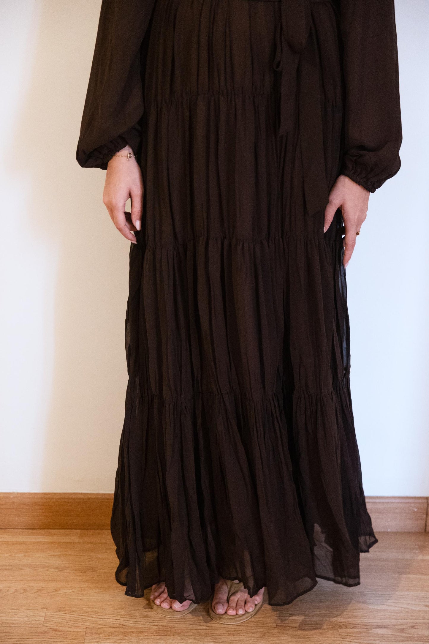 The Dreamfall Dress in Chocolate Brown