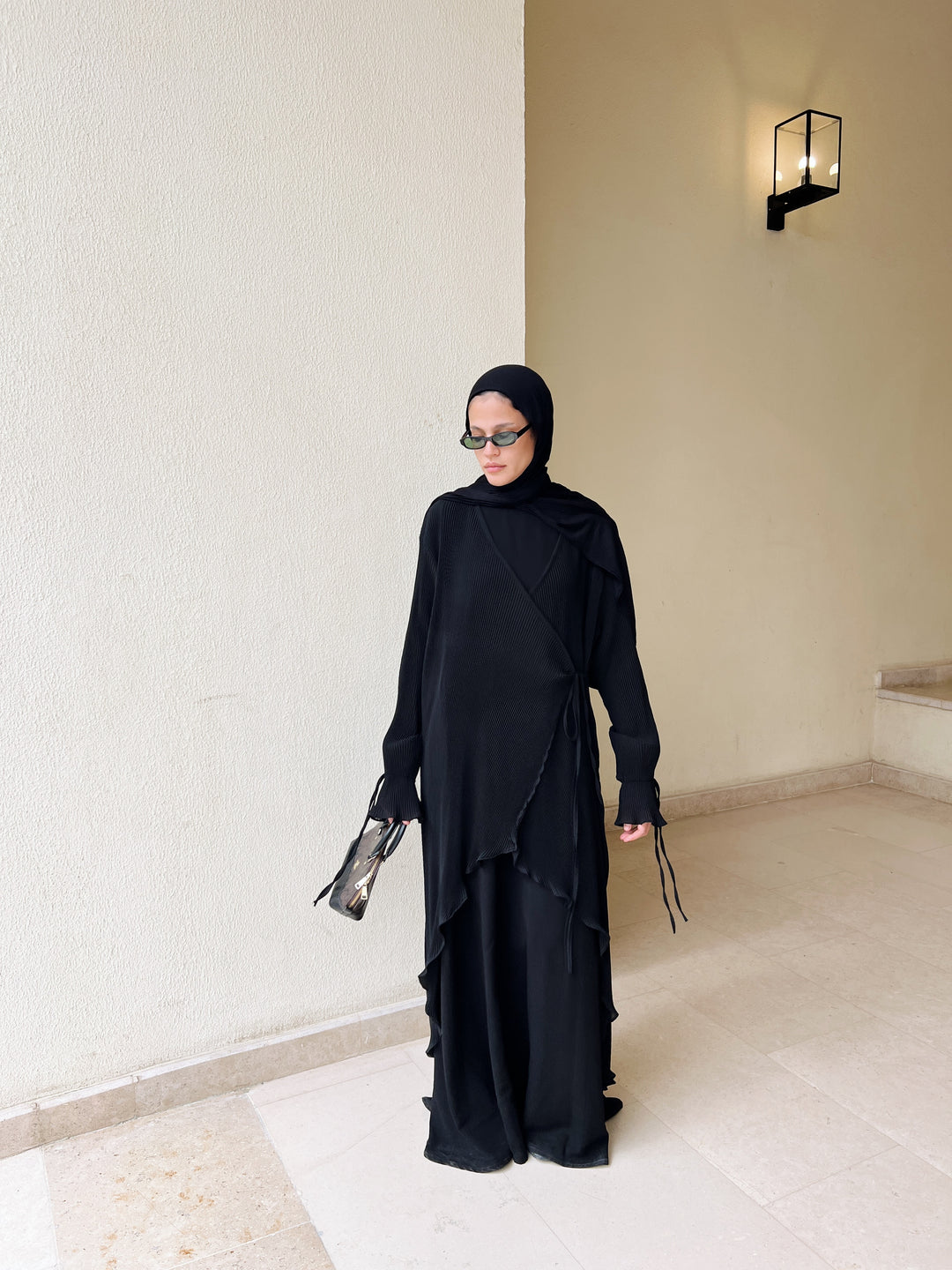 The Layered Duo Abaya