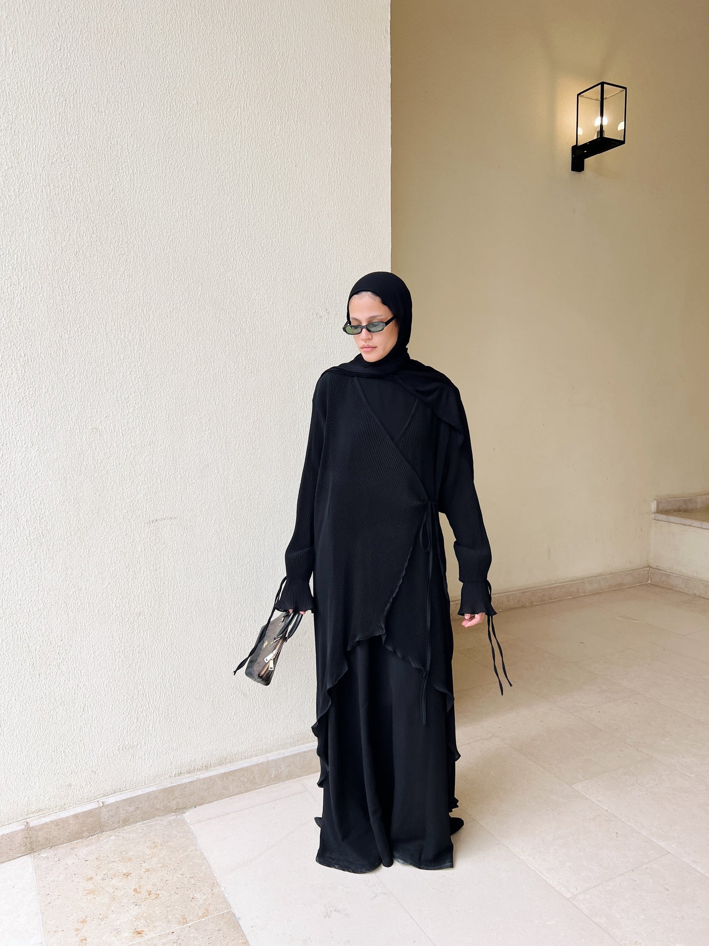 The Layered Duo Abaya