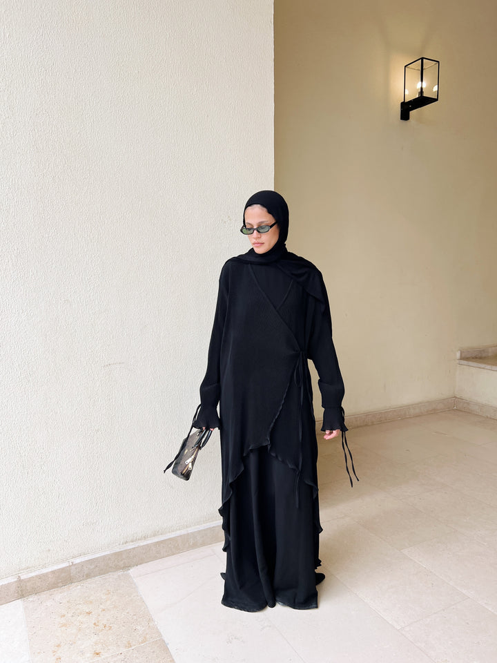 The Layered Duo Abaya