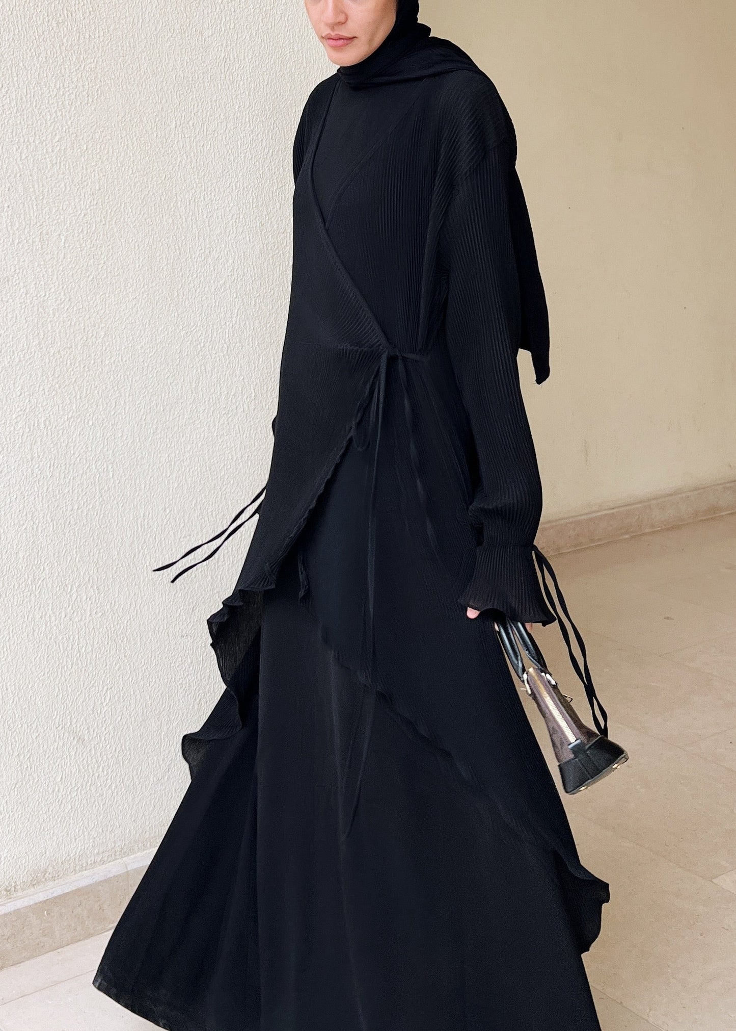 The Layered Duo Abaya