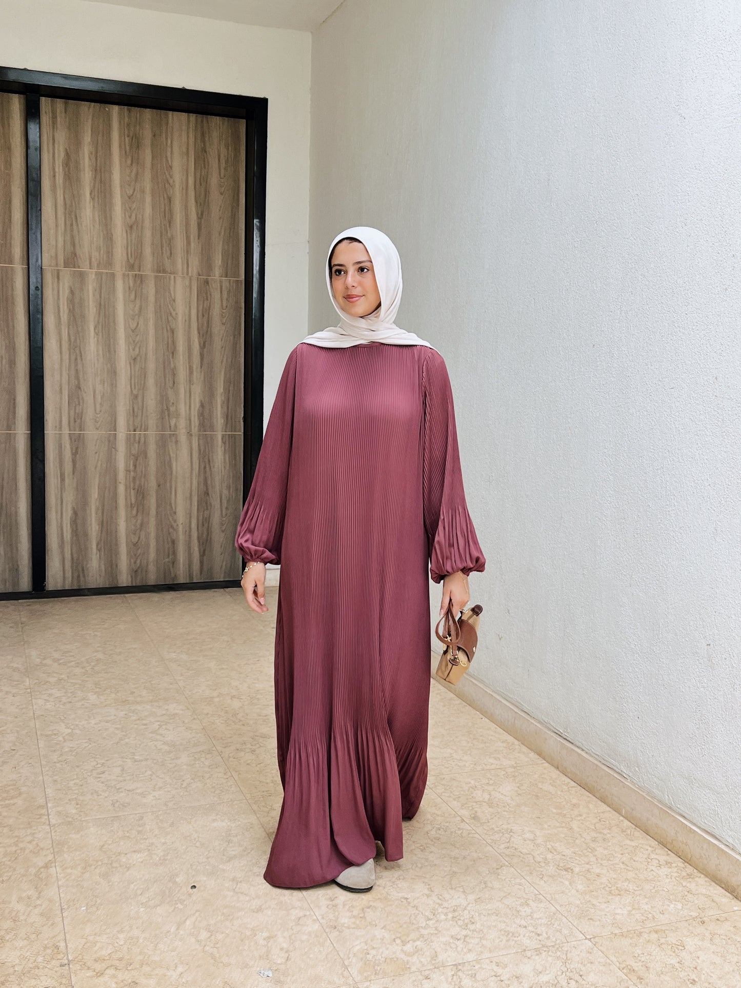 Dreamy Swirl Dress In Cashmere Rose