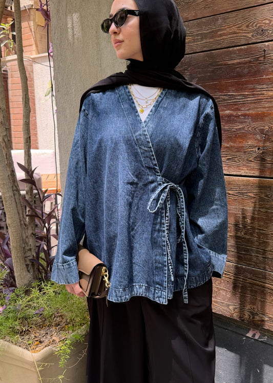 The Every Day Denim Wrap