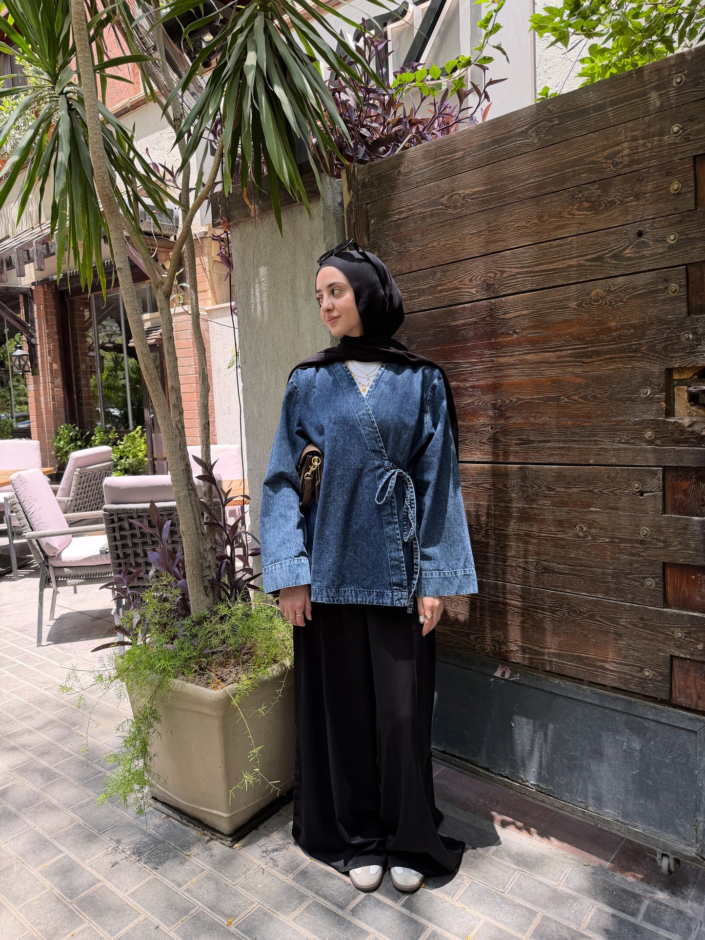 The Every Day Denim Wrap