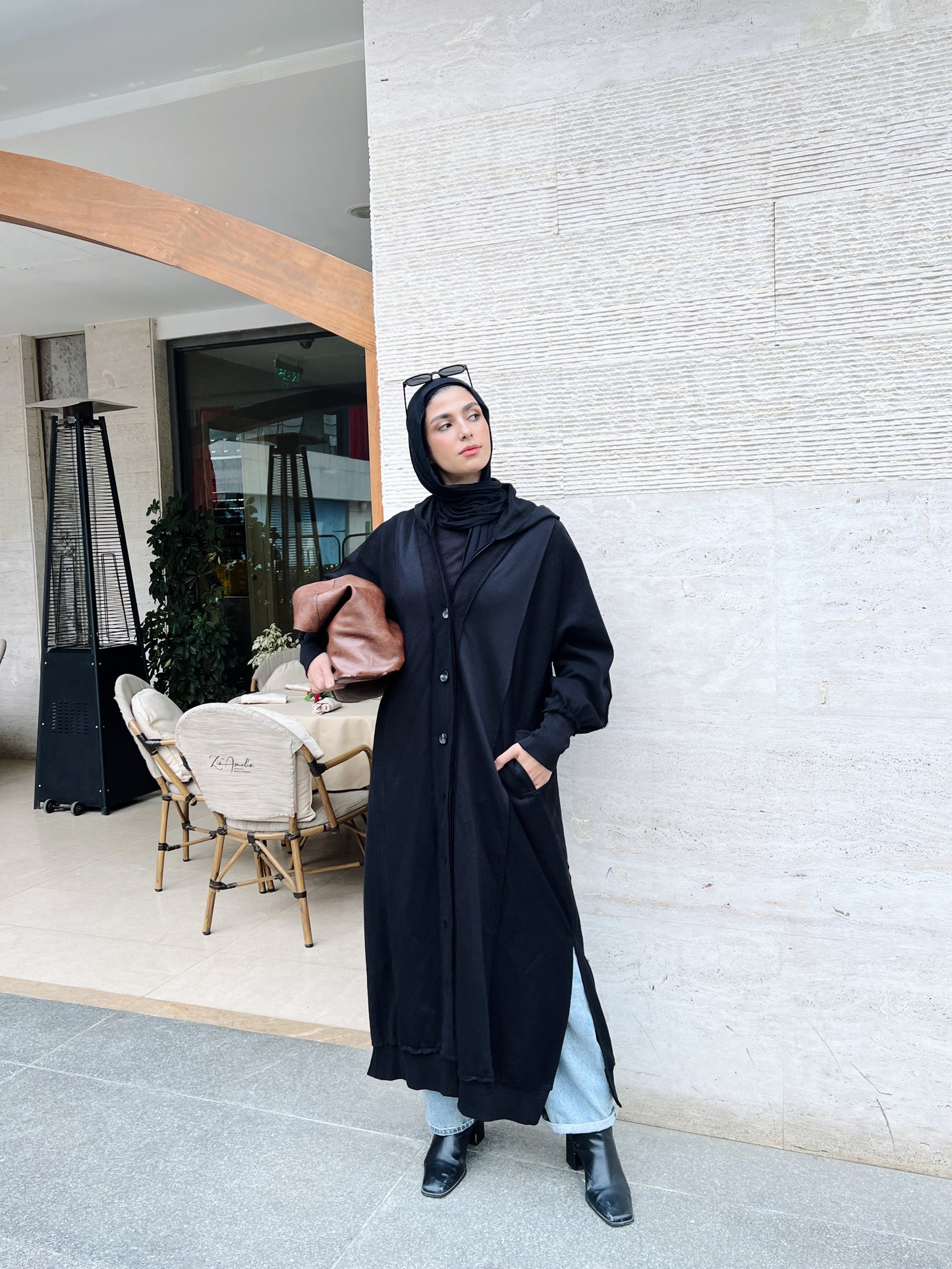 Snuggle Cardigan in Black