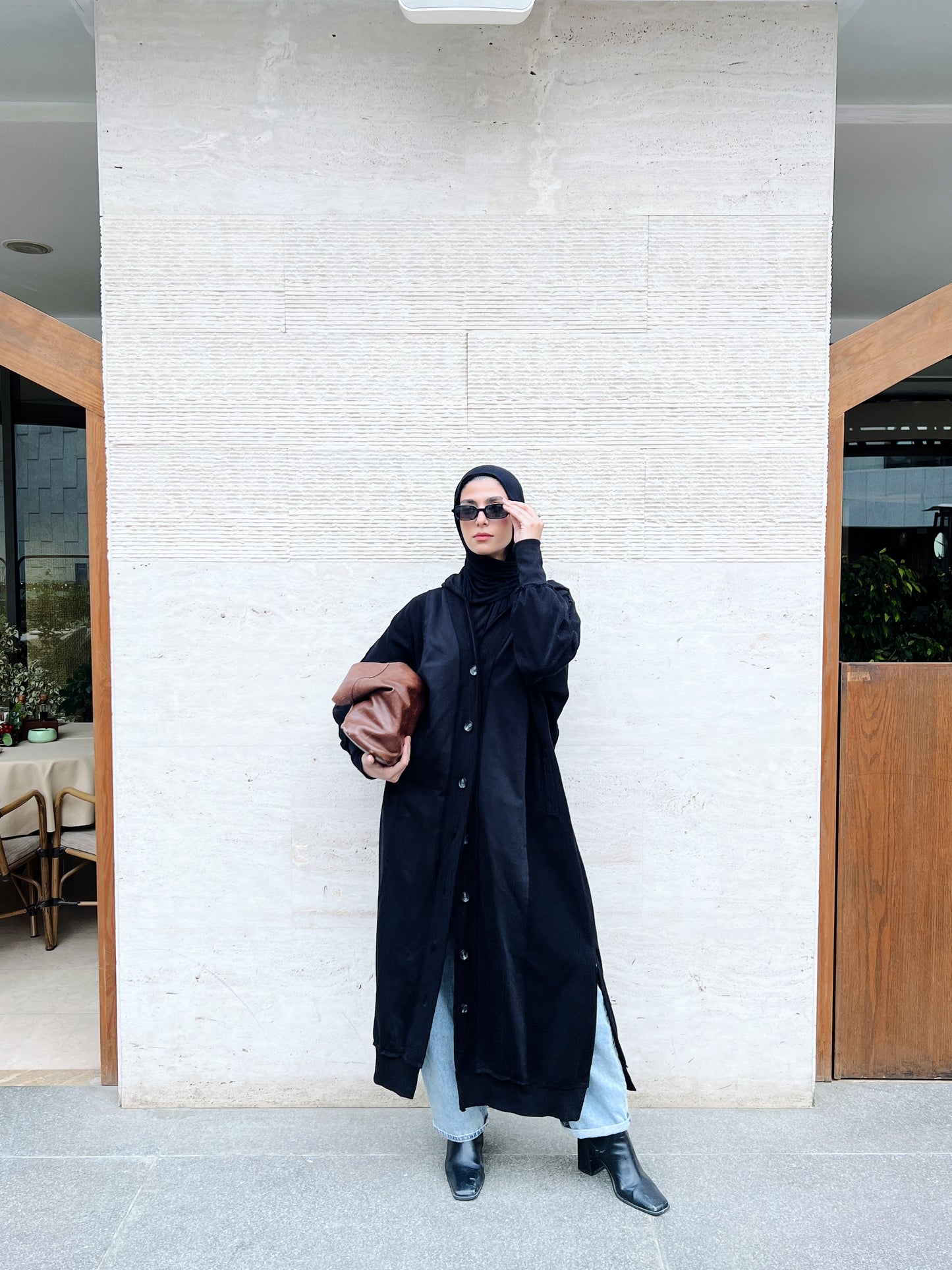 Snuggle Cardigan in Black