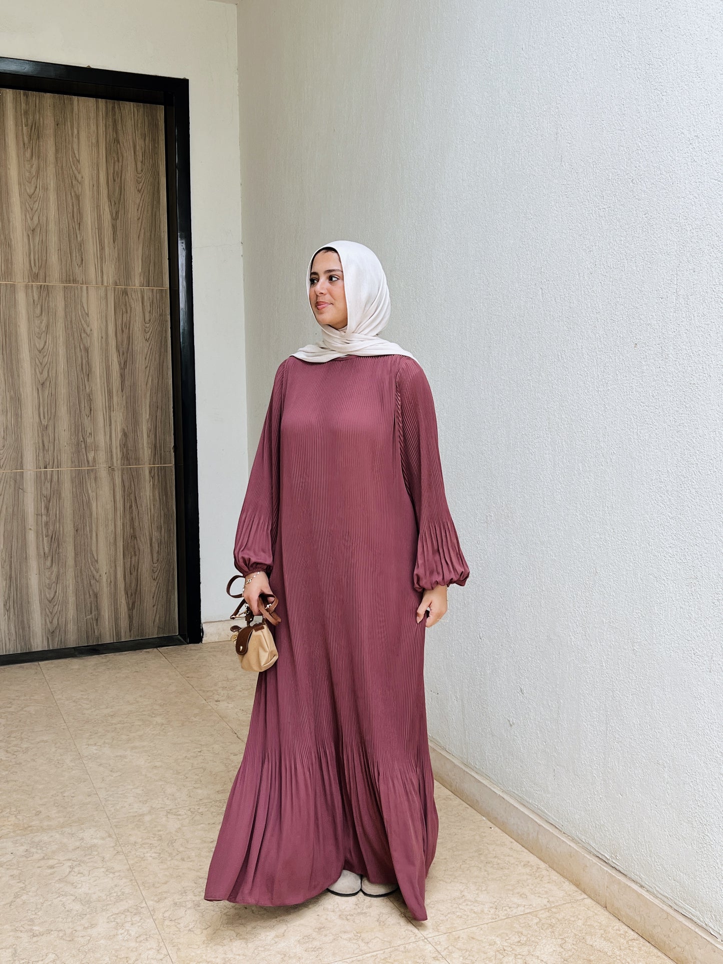 Dreamy Swirl Dress In Cashmere Rose