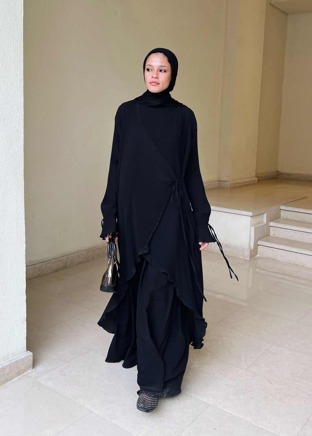 The Layered Duo Abaya