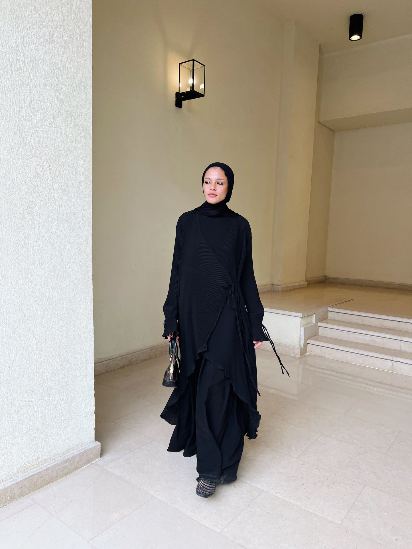 The Layered Duo Abaya