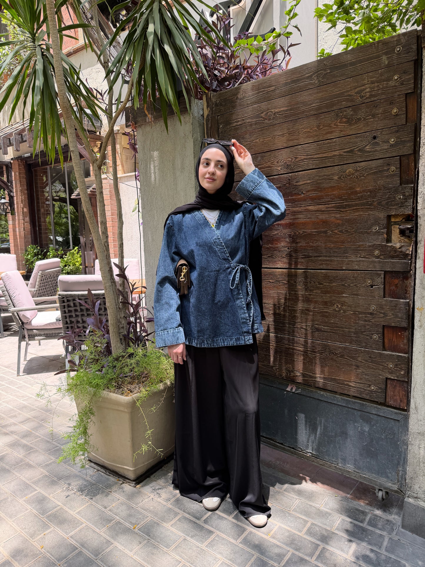 The Every Day Denim Wrap