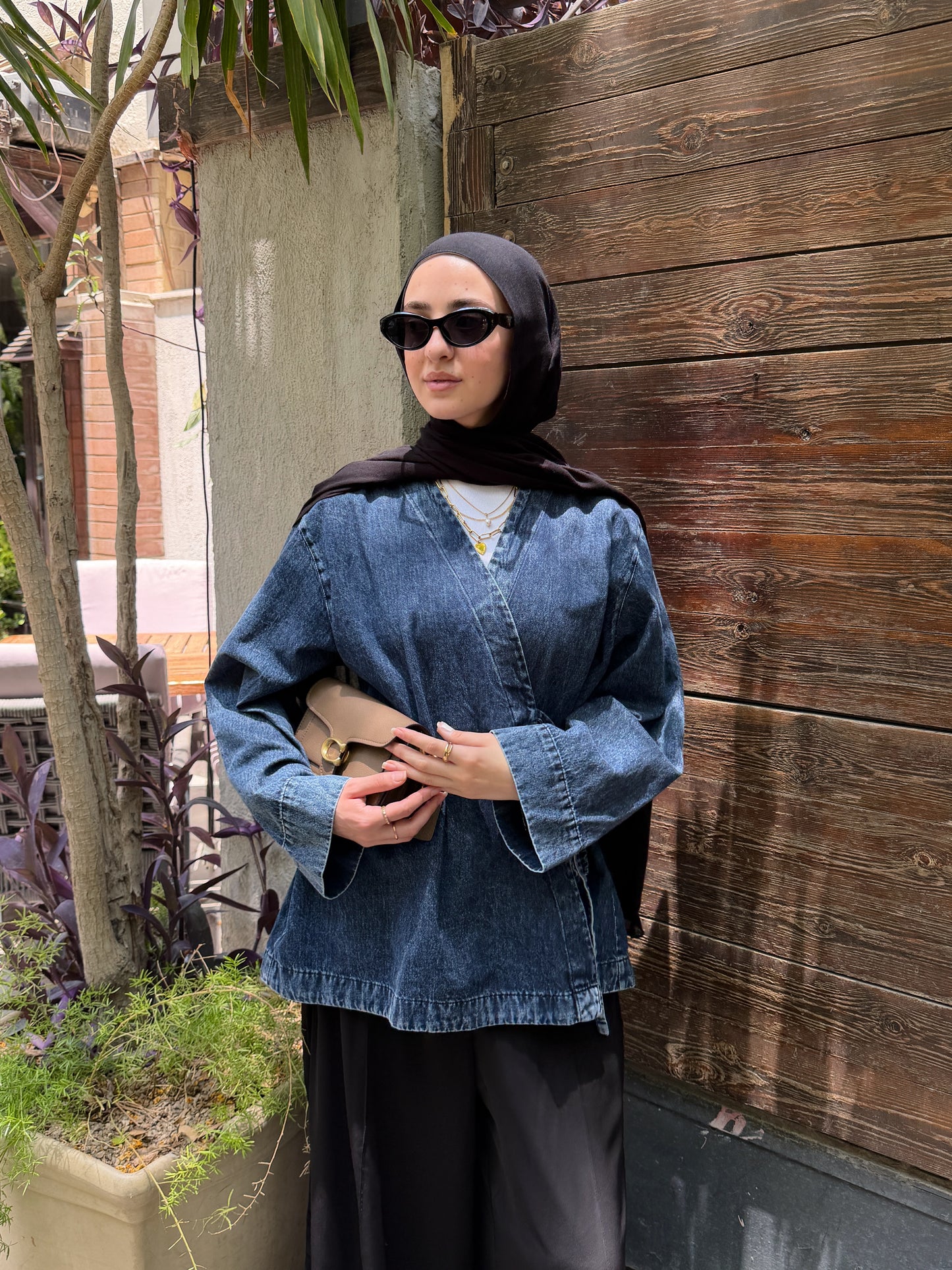 The Every Day Denim Wrap