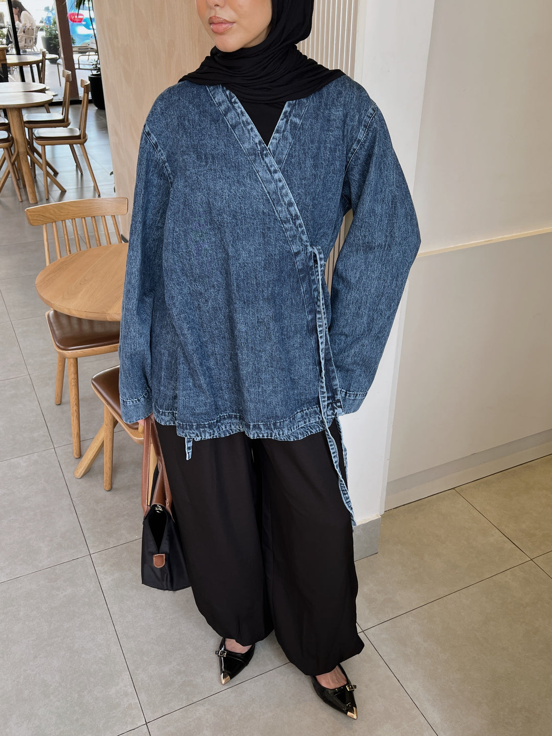 The Everyday Denim Wrap