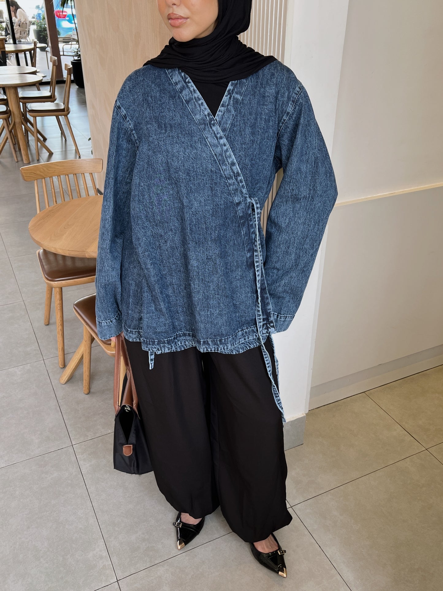 The Every Day Denim Wrap