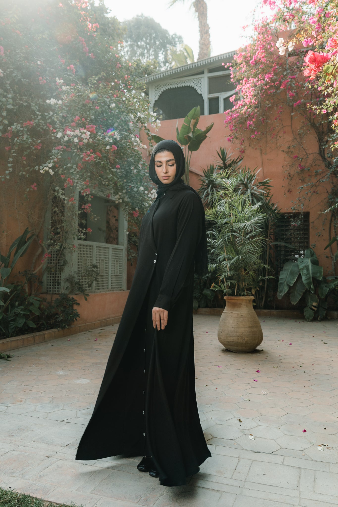 Overlap Abaya