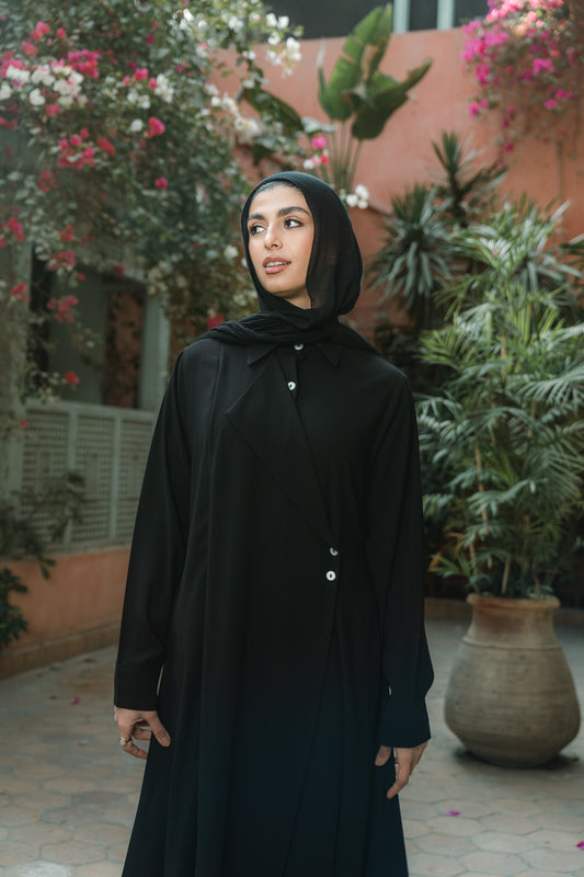 Overlap Abaya