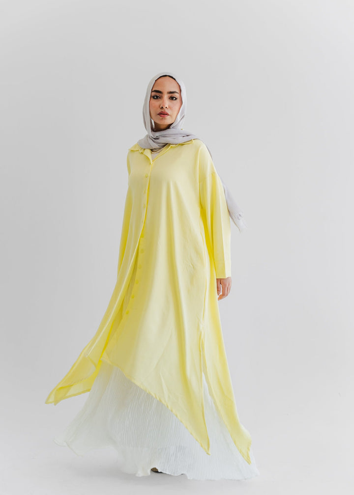 The Ease Top In Butter yellow