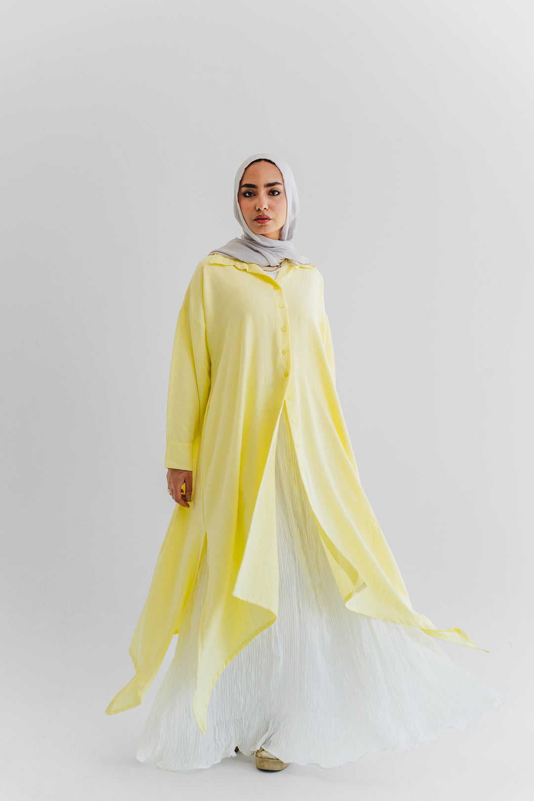 The Ease Top In Butter yellow