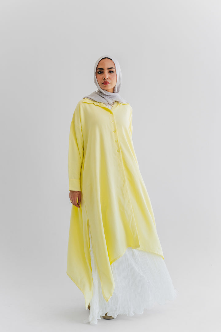 The Ease Top In Butter yellow
