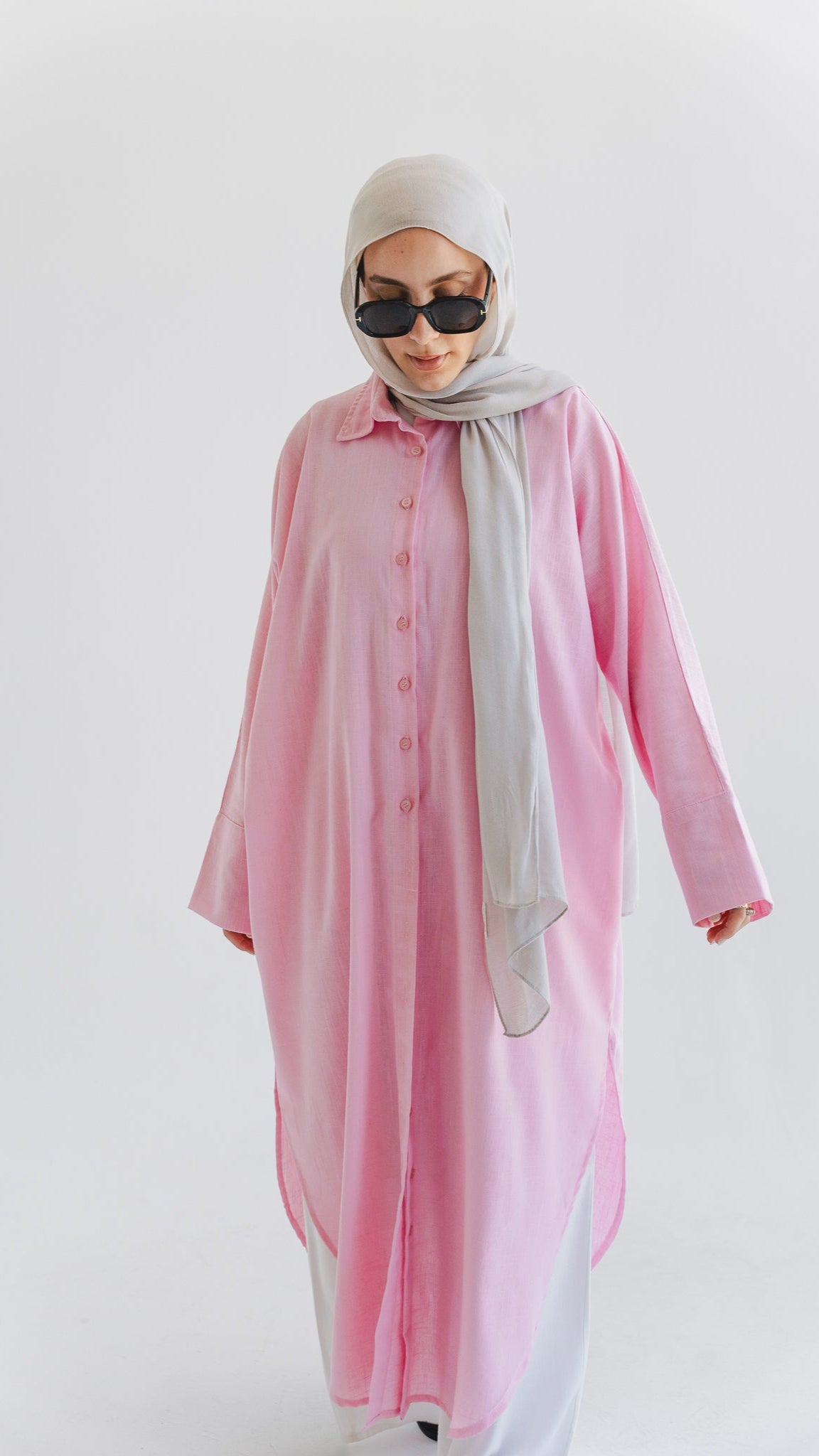 The Bayside Shirt In Light Pink