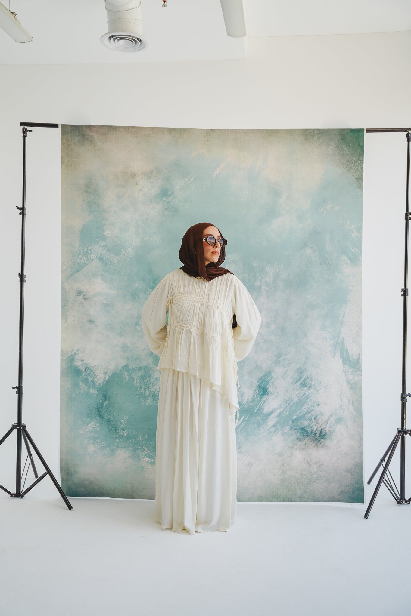 The Drape Flow Set In Off-white
