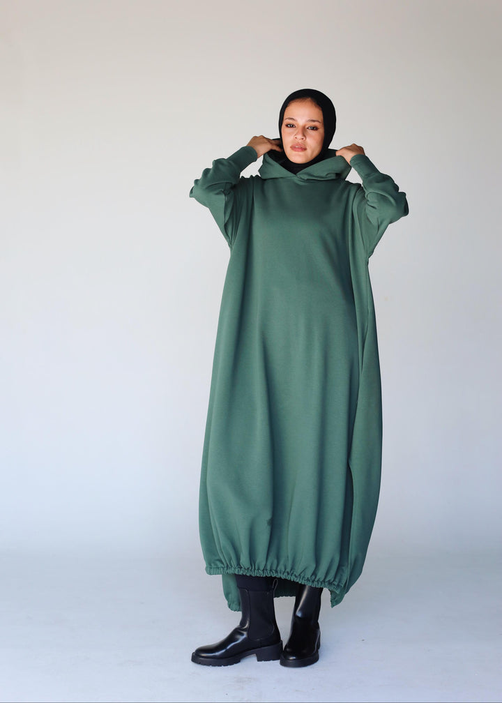 Street Ease Hoodie Forest Green