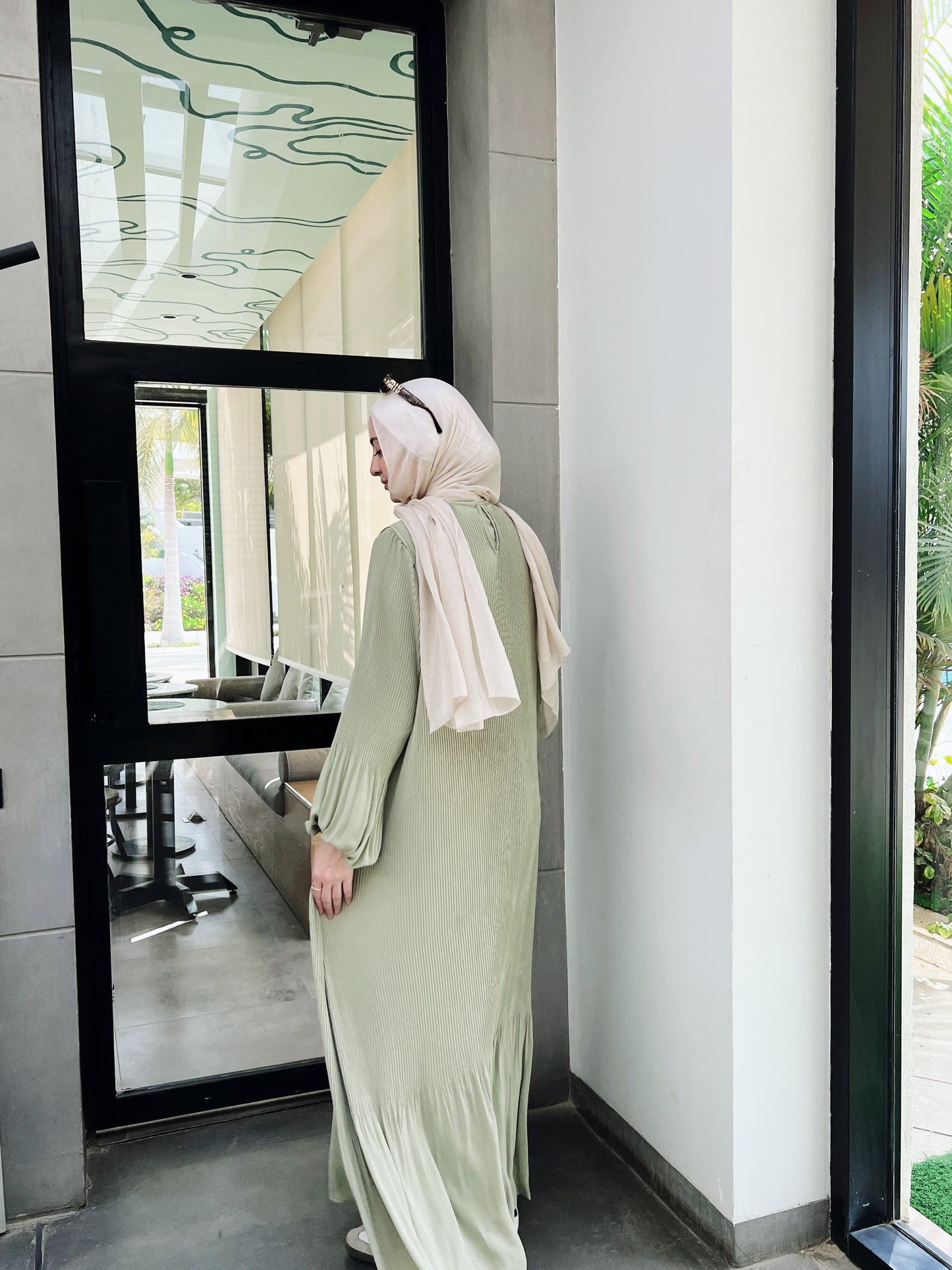 Dreamy Swirl In Sage Green