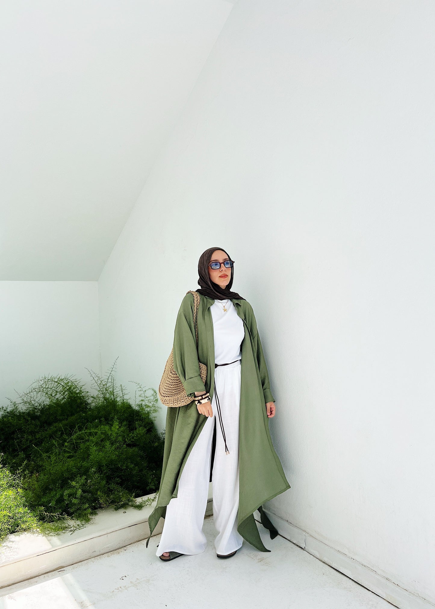 The Ease Top In Olive