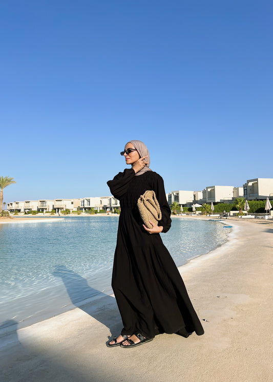 Weekend Wanderer Dress In Black