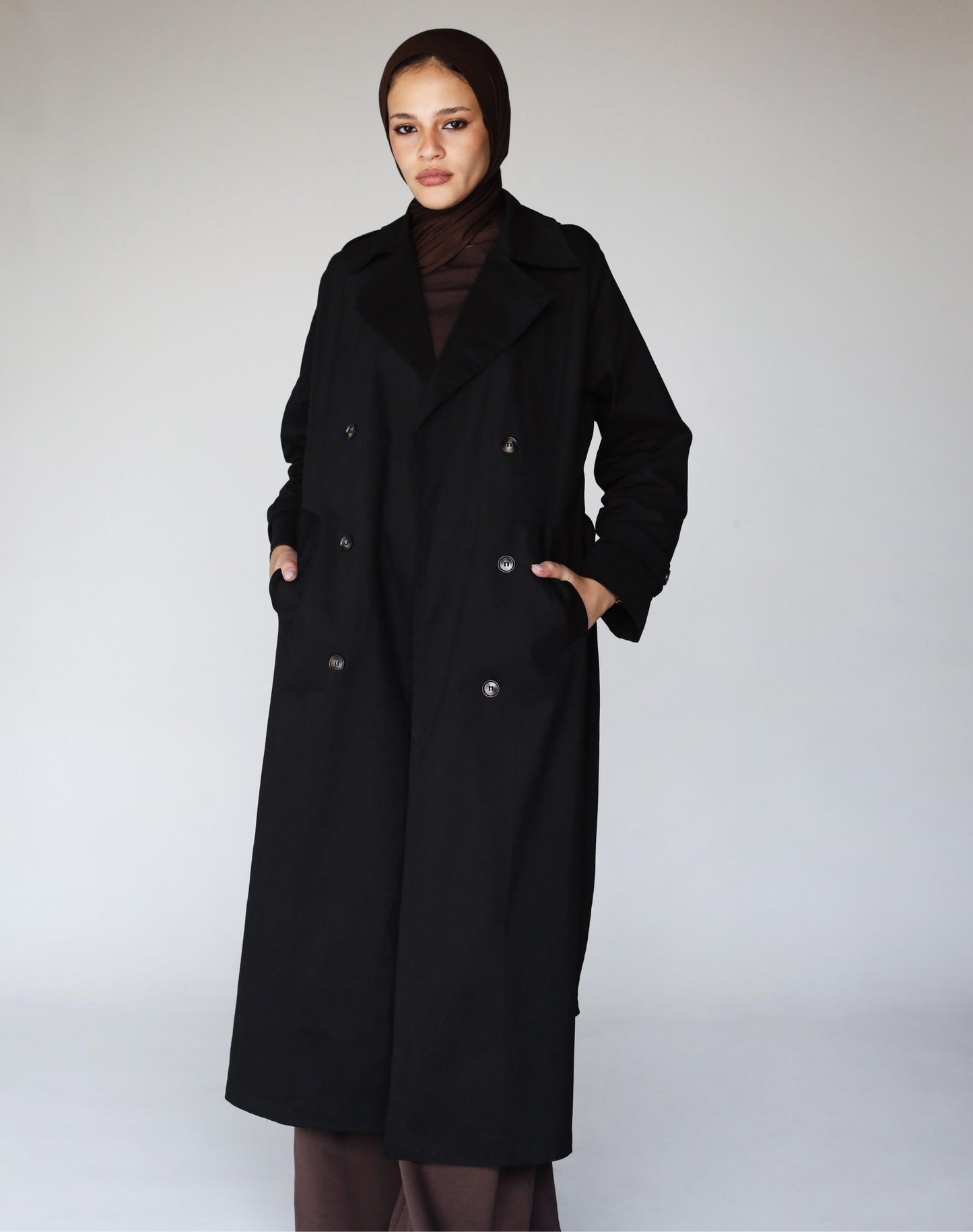The Everyday Trench In Black