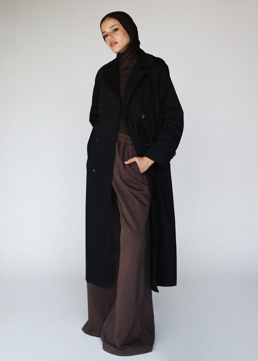 The Everyday Trench In Black