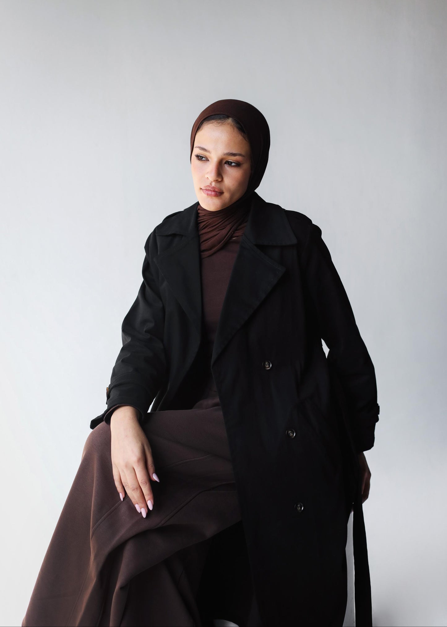 The Everyday Trench In Black