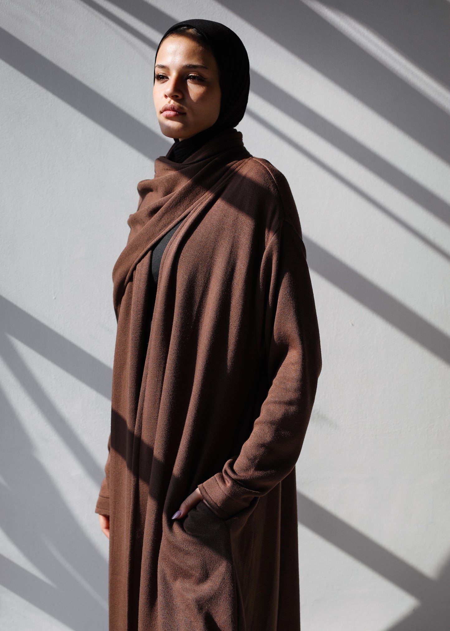 CoCoa Flow Raw Cardigan