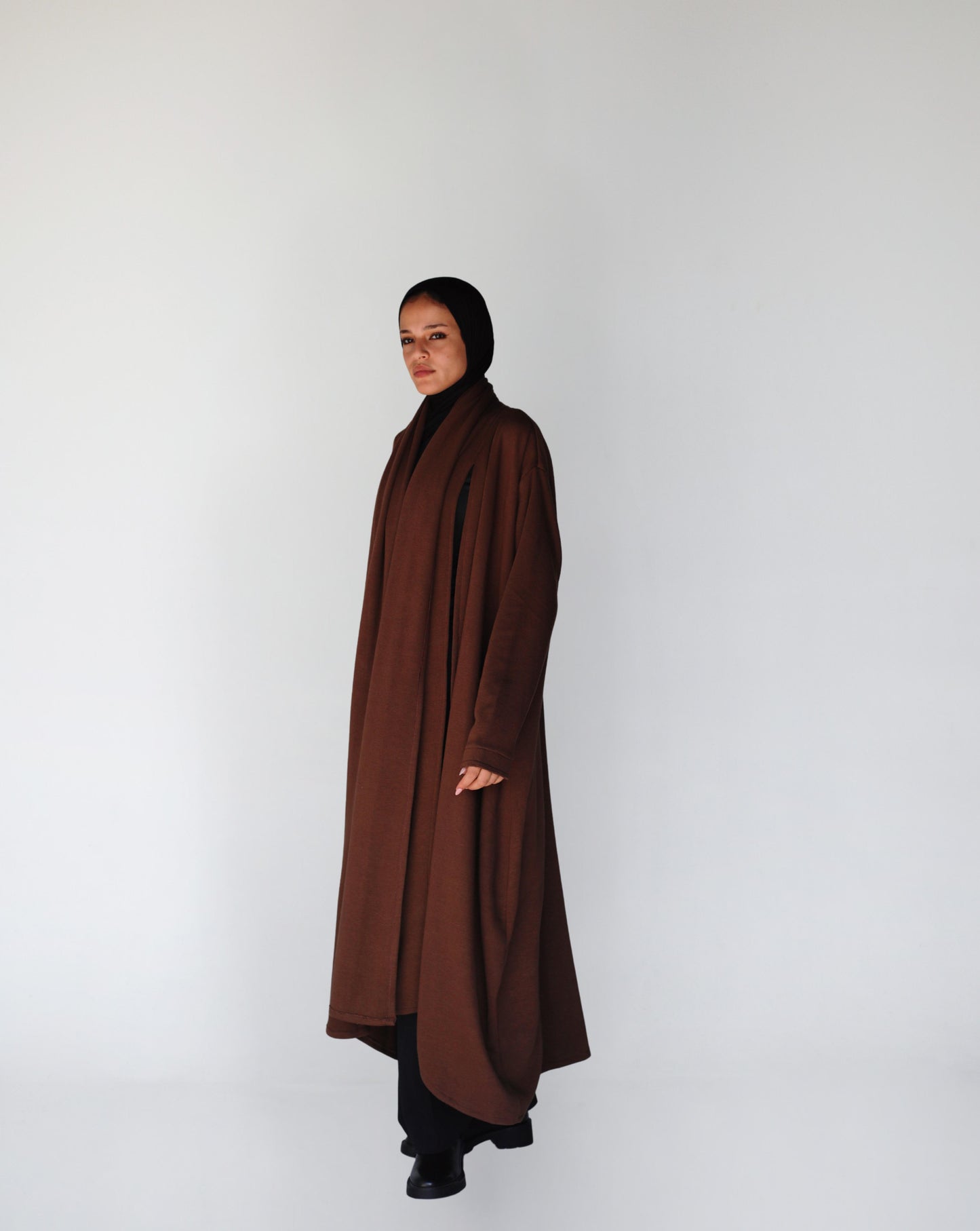 CoCoa Flow Raw Cardigan