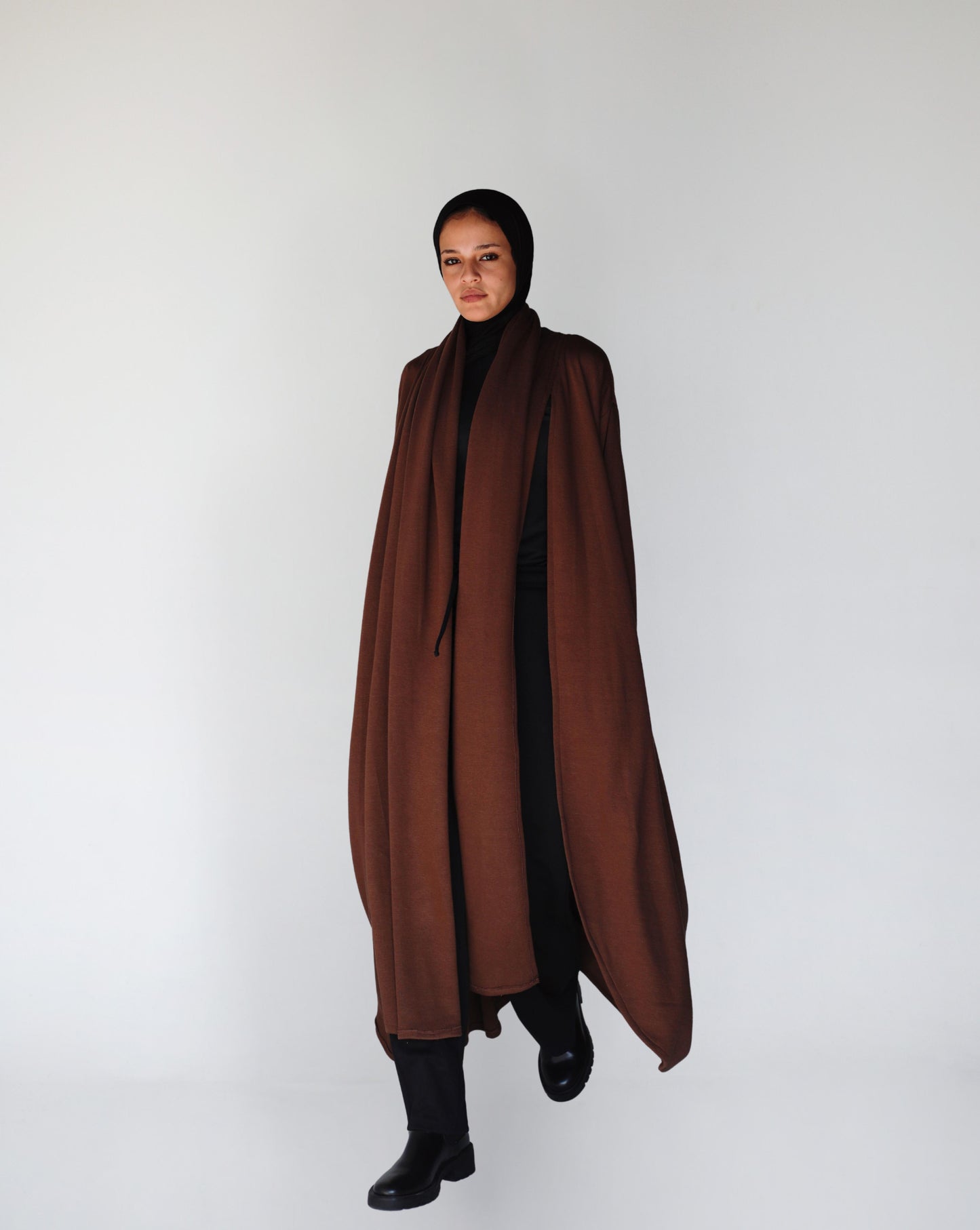 CoCoa Flow Raw Cardigan