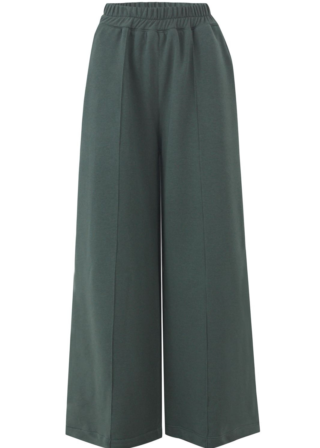 Olive Milton Wide Leg Pants