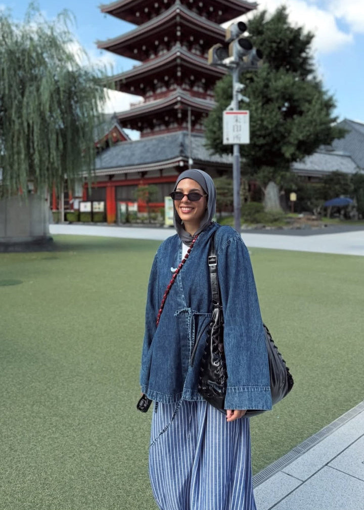 The Everyday Denim Wrap