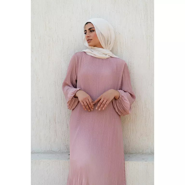 Dreamy Swirl Dress in Pink