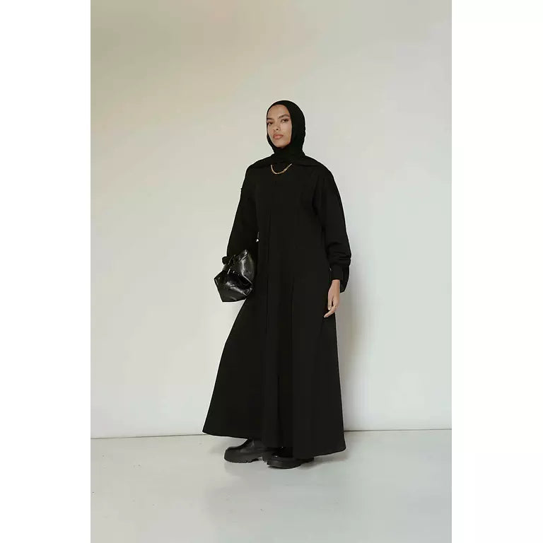 Seamline Dress in Black