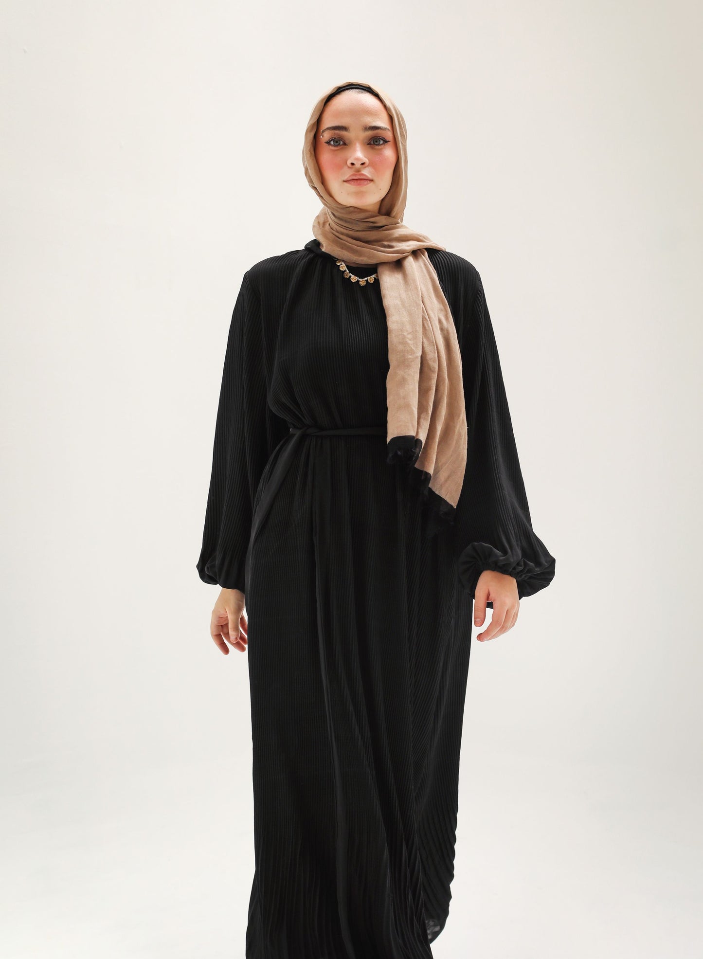 Dreamy Swirl Dress In Black