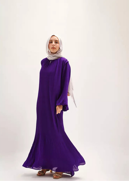 Purple Dreamy Swirl Dress